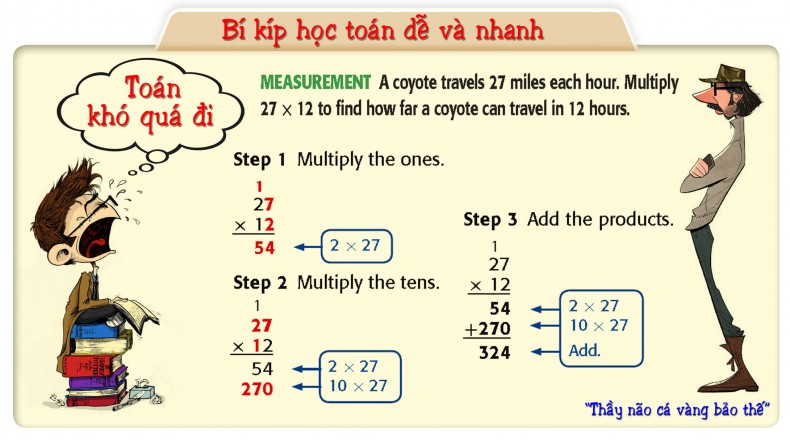 Nhân 2 số có 2 chữ số